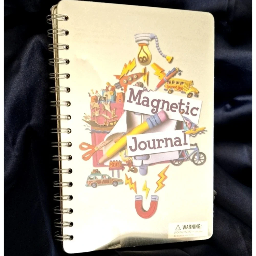Y2K Magnetic Journal 2002 Scholastic Sealed Spiral Vintage Metal Unopened NOS